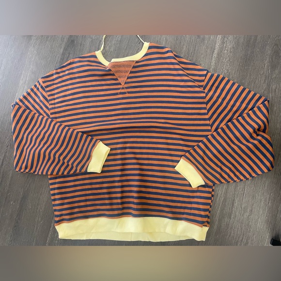We The Free Striped Crewneck NWT - Picture 3 of 4